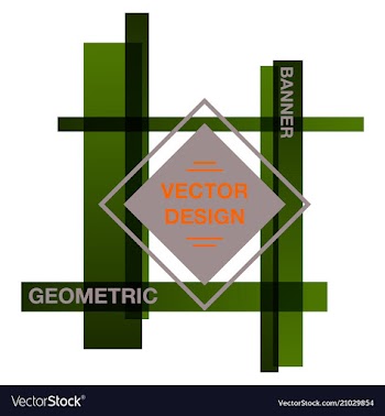Minimalistic design creative concept modern vector image