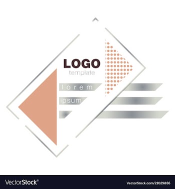 Minimalistic design creative concept modern vector image