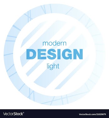 Minimalistic design creative concept modern vector image