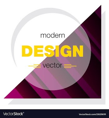 Minimalistic design creative concept modern vector image