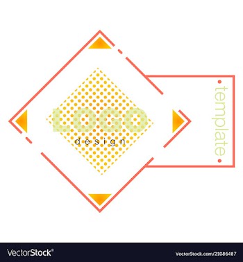 Minimalistic design creative concept modern vector image