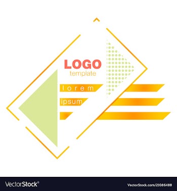 Minimalistic design creative concept modern vector image