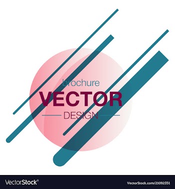 Minimalistic design creative concept modern vector image