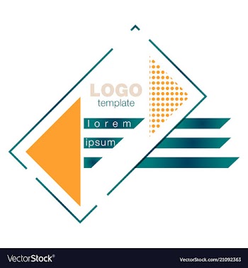 Minimalistic design creative concept modern vector image