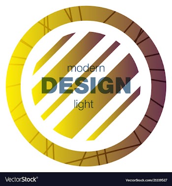Minimalistic design creative concept modern vector image