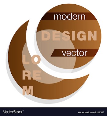 Minimalistic design creative concept modern vector image