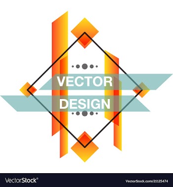 Minimalistic design creative concept modern vector image