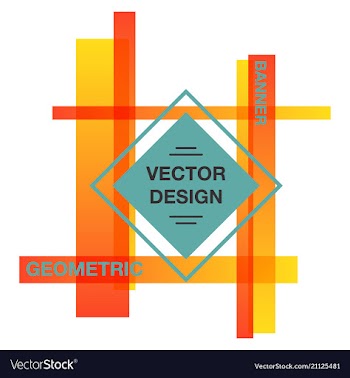Minimalistic design creative concept modern vector image