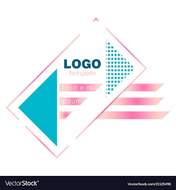 Minimalistic design creative concept modern vector image