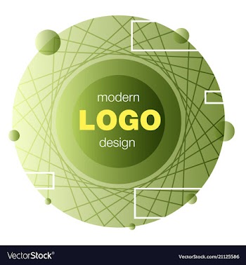 Minimalistic design creative concept modern vector image