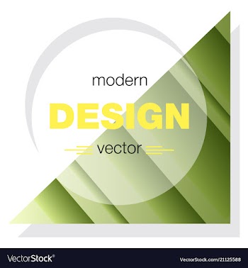 Minimalistic design creative concept modern vector image