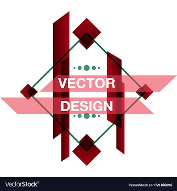 Minimalistic design creative concept modern vector image