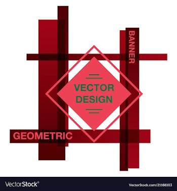 Minimalistic design creative concept modern vector image
