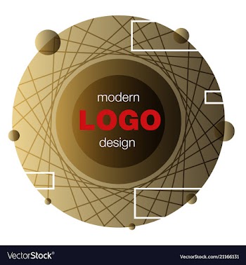 Minimalistic design creative concept modern vector image