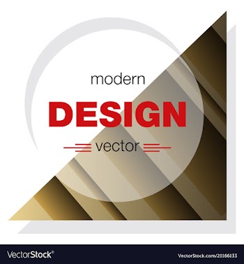 Minimalistic design creative concept modern vector image