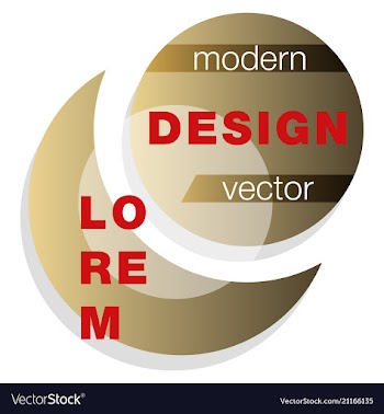 Minimalistic design creative concept modern vector image