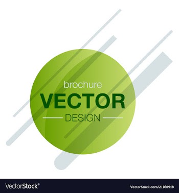 Minimalistic design creative concept modern vector image