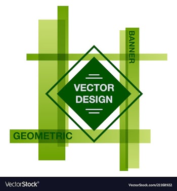 Minimalistic design creative concept modern vector image