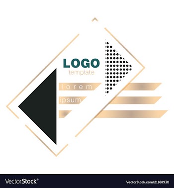 Minimalistic design creative concept modern vector image