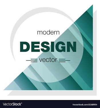 Minimalistic design creative concept modern vector image