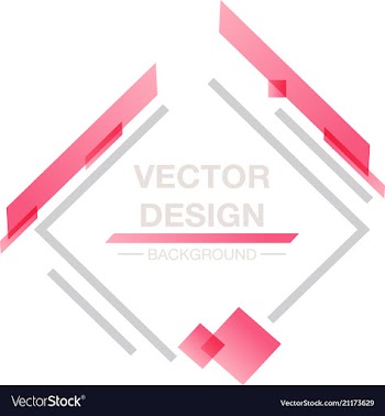 Minimalistic design creative concept modern vector image