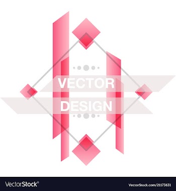 Minimalistic design creative concept modern vector image