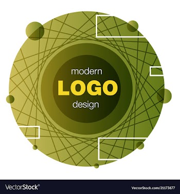 Minimalistic design creative concept modern vector image