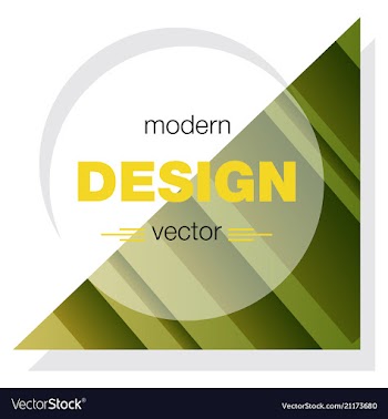 Minimalistic design creative concept modern vector image