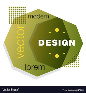 Minimalistic design creative concept modern vector image