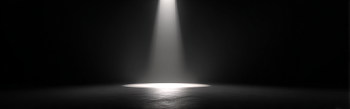 Minimalistic Spotlight on Dark Background