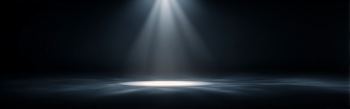 Minimalistic Spotlight on Dark Background