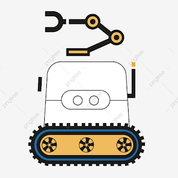 Mining Smart High Tech Cool Robots, Yellow Robot, Smart Robot ...