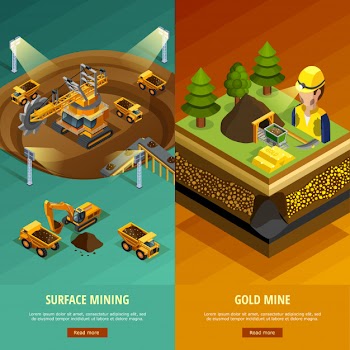 Mining vertical banners set