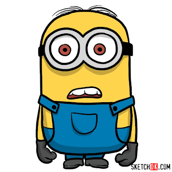 Minion Cartoon Drawing | Free download best Minion Cartoon Drawing ...