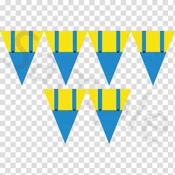 Minions Banner Birthday , bunting transparent background PNG clipart