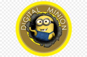Minions Car Animated film Sign Sticker - minion logo 
