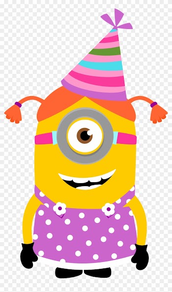 Minions - Minus - Girl Minions Clipart
