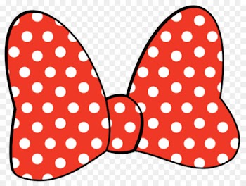 Minnie Mouse Mickey Mouse Clip art - Minnie Mouse Bow Outline 