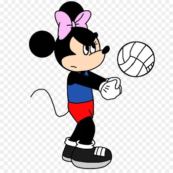 Minnie Mouse Mickey Mouse Volleyball Drawing Clip art - mickey mouse 