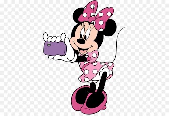 Minnie Mouse, Notebook, Paperback, Cartoon, Pink PNG