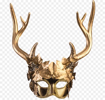 Minotaur Mask Masquerade ball Faun Costume - mask 