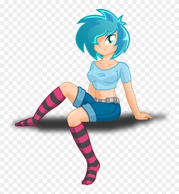 Mint Leaf Oc By Danmakuman - Cartoon