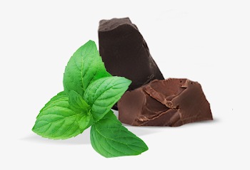 Mint Leaves And Chocolate, Chocolate Clipart, Chocolate Material ...