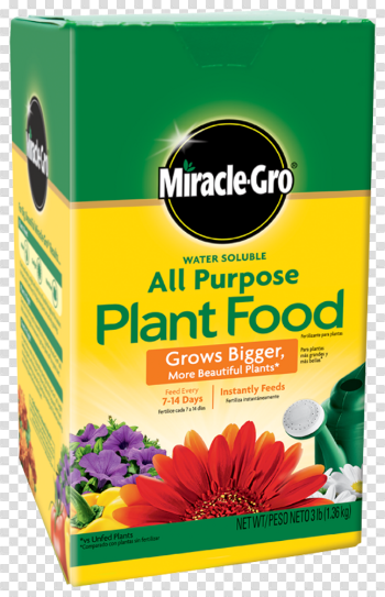 Miracle-Gro Water Soluble All Purpose Plant Food - Plant Food ...