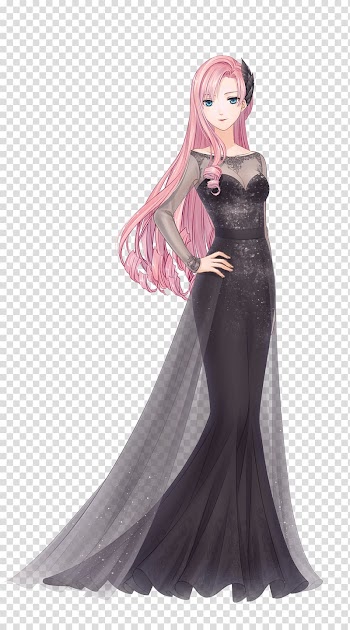 Miracle Nikki Anime Drawing Character Manga, rich flowers transparent background PNG clipart