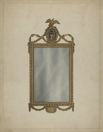 Mirror (1935&ndash;1942) by Nicholas Gorid | Free Photo - rawpixel
