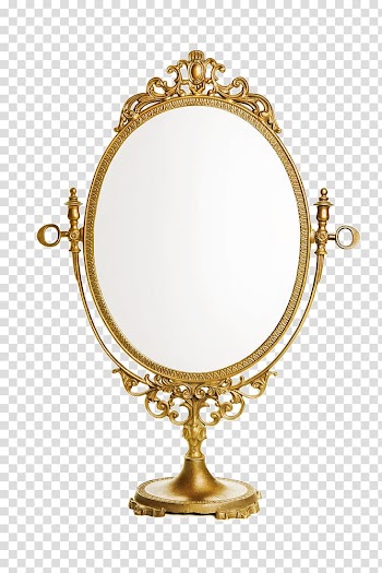Mirror frame, Mirror Border transparent background PNG clipart