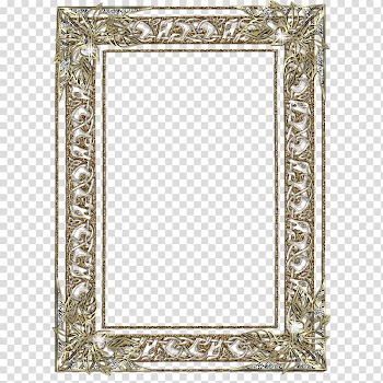 Mirror Frames Chairish Gold Silver, mirror transparent background PNG clipart