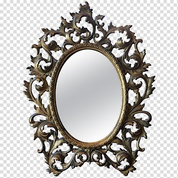 Mirror Frames Victorian era Oval, mood frame transparent background PNG clipart