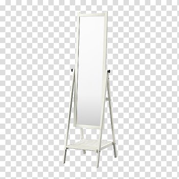 Mirror IKEA Taobao, Li mirror white paint transparent background PNG clipart